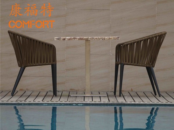 户外编绳家具,藤编桌椅销售,编藤家具,户外藤艺家具定制,休闲桌椅编藤工艺,户外桌椅套装-康福特